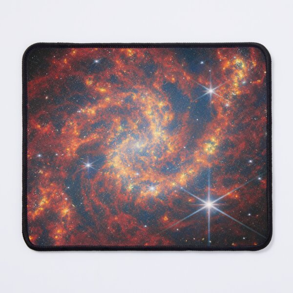 Item preview, Vibrant Infrared Space Galaxy by NASA Webb designed and sold by Steven's Space.