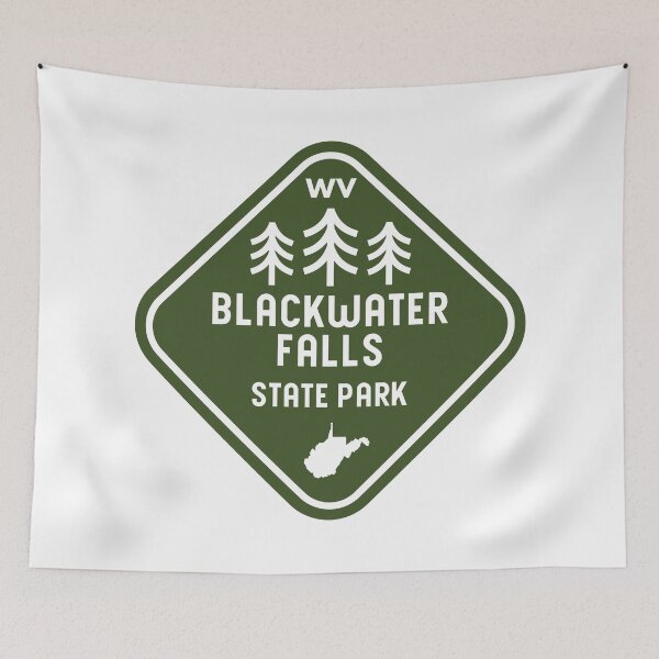 Item preview, Blackwater Falls State Park West Virginia Rhombus designed and sold by bivenart.