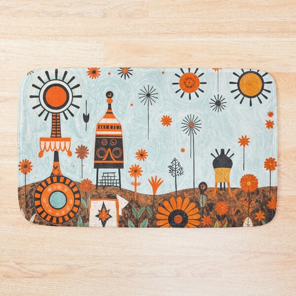Item preview, Vibrant Mexican Folk Symbolism #6 designed and sold by BoBiloArt.