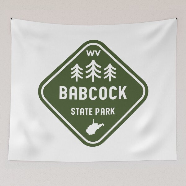 Item preview, Babcock State Park West Virginia Rhombus designed and sold by bivenart.