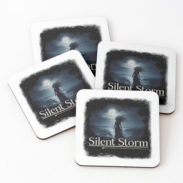 Item preview, Dark Moms Club – Silent Storm Pain, strength, silence—fuel of the fierce designed and sold by Imaginarium of Chaos falcon88 .