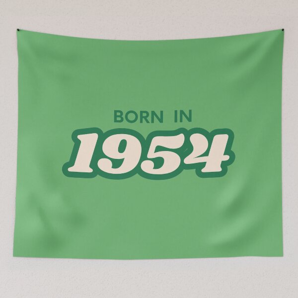 Item preview, Born In 1954 designed and sold by ArtCraftLab.