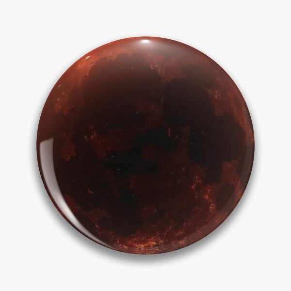 Item preview, Blood Moon with Deep Red and Orange Hues on Black Background designed and sold by Creative88Art.