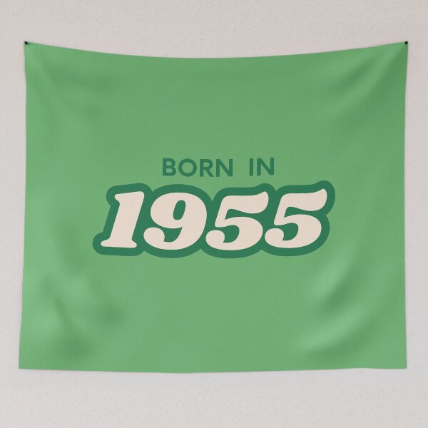 Item preview, Born In 1955 designed and sold by ArtCraftLab.