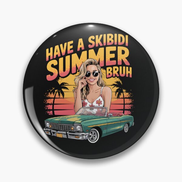 Item preview, Have a Skibidi Summer Bruh in style Miami vacation  designed and sold by Pawel Oska.