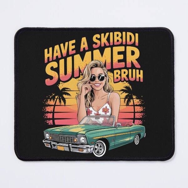 Item preview, Have a Skibidi Summer Bruh in style Miami vacation designed and sold by Pawel Oska.