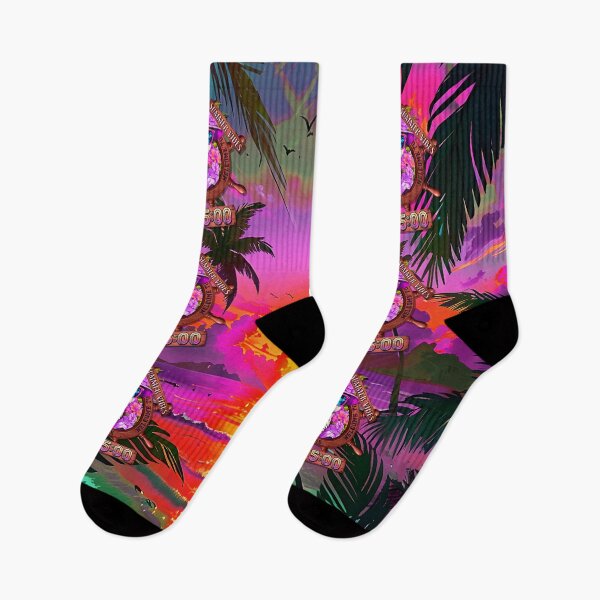 Item preview, Always Happy Hour in Paradise It's 5 o'clock Swan Summer Vibes designed and sold by MindWave THC.