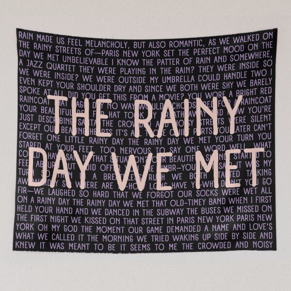 Item preview, Maybe Happy Ending lyrics  designed and sold by broadwaygirl142.