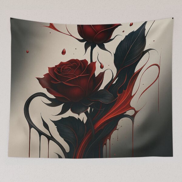 Item preview, Blood Red Roses designed and sold by Kaleidoscope Print.