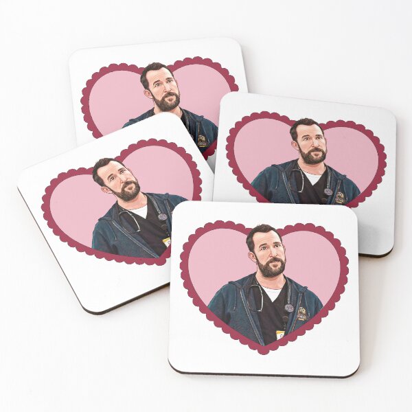 Item preview, Noah Wyle Dr. Robby Love Heart designed and sold by baranskini.