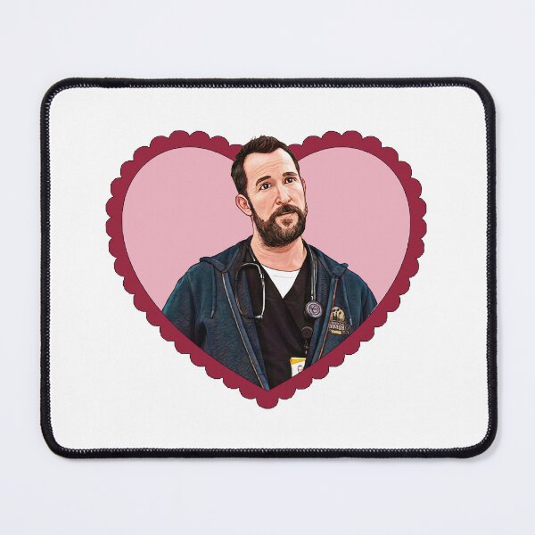 Item preview, Noah Wyle Dr. Robby Love Heart designed and sold by baranskini.