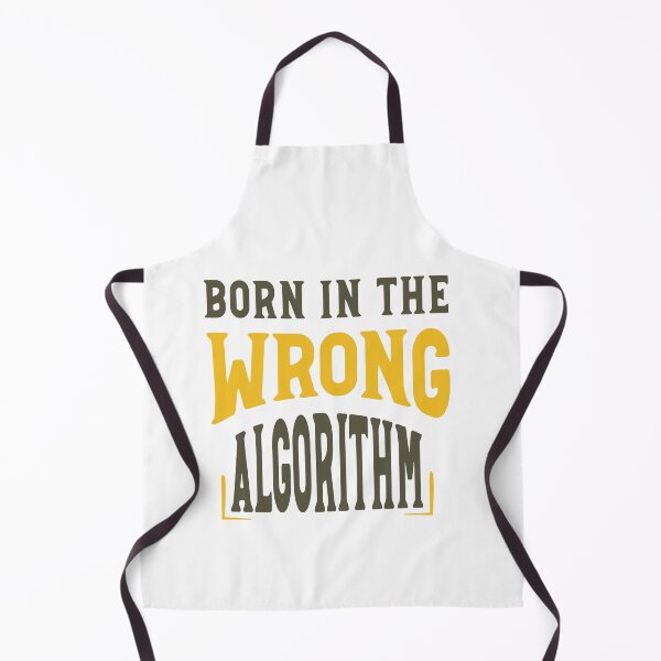 Item preview, Funny Retro Born In the Wrong Algorithm designed and sold by whyitsme.
