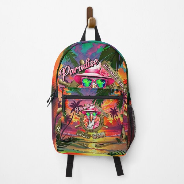 Item preview, Always Happy Hour in Paradise It's 5 o'clock Swan Summer Vibes designed and sold by MindWave THC.