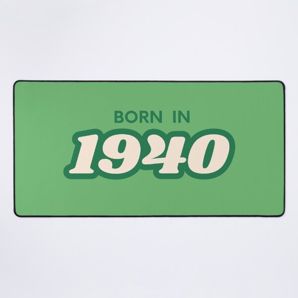 Item preview, Born In 1940 designed and sold by ArtCraftLab.