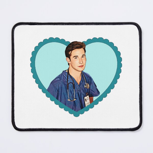 Item preview, Noah Wyle Dr. John Carter Love Heart designed and sold by baranskini.