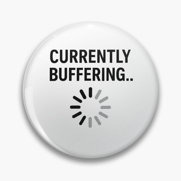 Item preview, Currently Buffering – Funny Loading Brain Design designed and sold by negve.