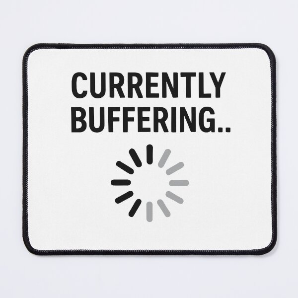 Item preview, Currently Buffering – Funny Loading Brain Design designed and sold by negve.
