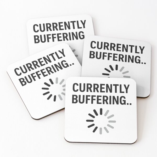 Item preview, Currently Buffering – Funny Loading Brain Design designed and sold by negve.