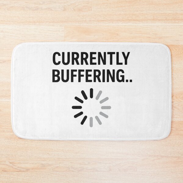 Item preview, Currently Buffering – Funny Loading Brain Design designed and sold by negve.