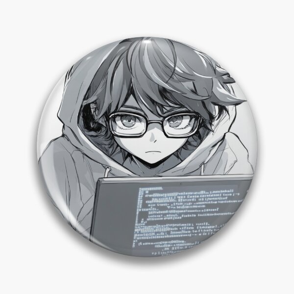 Item preview, Anime Programmer Boy  designed and sold by MelaDizayn.
