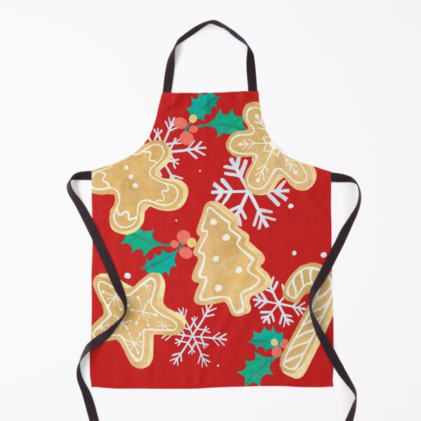 Item preview, Christmas Gingerbread Cookies on Red Background  designed and sold by Megaera8.