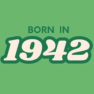 Artwork thumbnail, Born In 1942 by ArtCraftLab