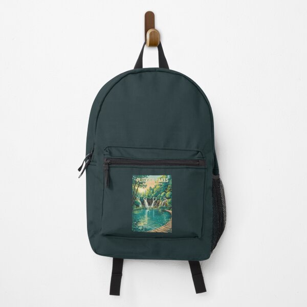 Item preview, Plitvice Lakes National Park Illustration Travel Art Vintage designed and sold by KrisSidDesigns.
