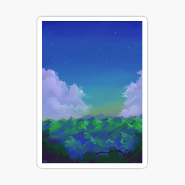 Item preview, Stardew Valley Title Screen designed and sold by PhillyPaints.