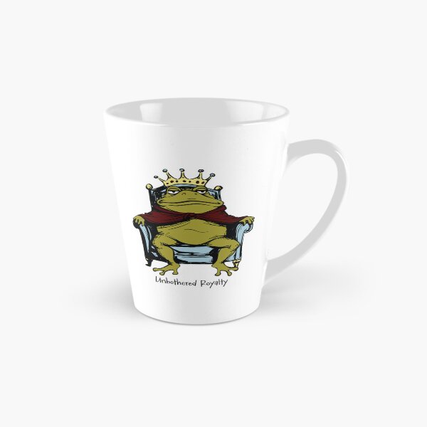 Item preview, Funny Sarcastic Humor Frog Unbothered Royalty designed and sold by whyitsme.