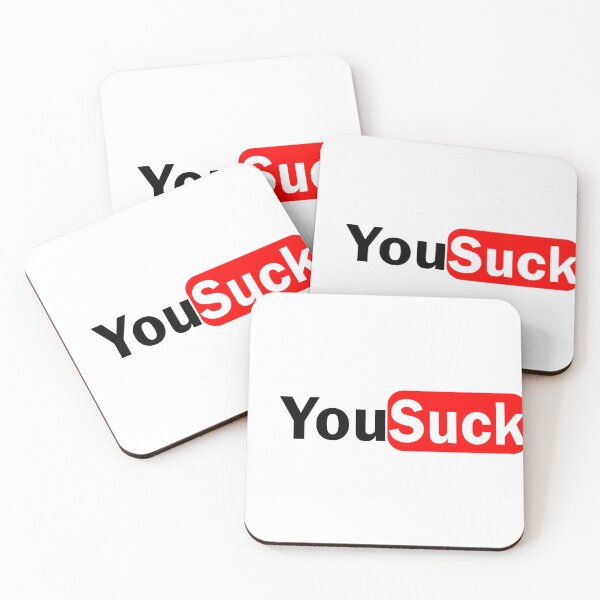 Item preview, YouSuck designed and sold by Confused Gizmo.