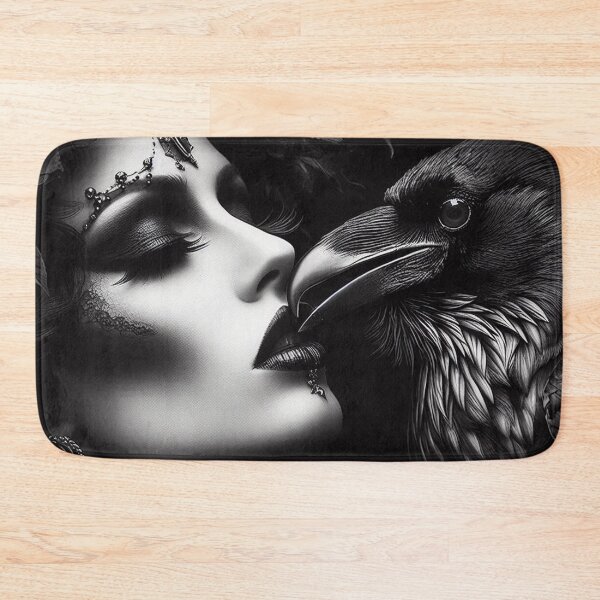 Item preview, Dark Goth Raven Kiss designed and sold by TheDarkWardrobe.