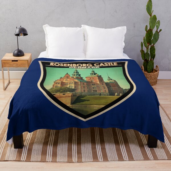 Item preview, Rosenborg Castle Denmark Travel Art Badge designed and sold by KrisSidDesigns.