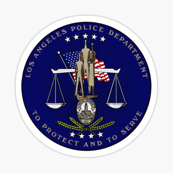 Artikel-Vorschau von Siegel des Los Angeles Police Department (LAPD), designt und verkauft von JohnnyVillas.