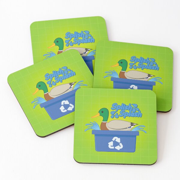 Item preview, Splish! Splash! A Duck In A Bin! designed and sold by DanielHachbold.