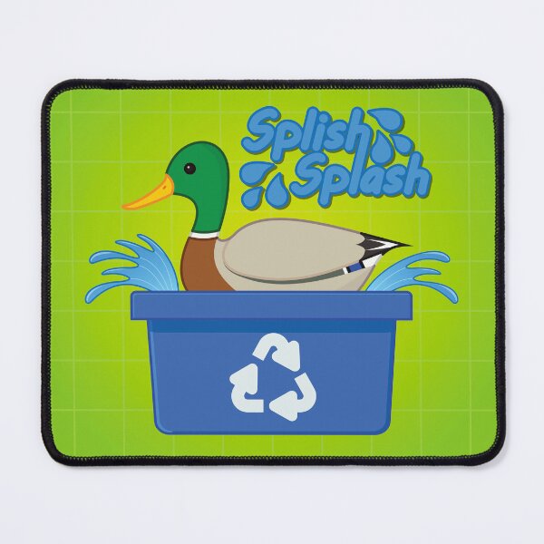 Item preview, Splish! Splash! A Duck In A Bin! designed and sold by DanielHachbold.