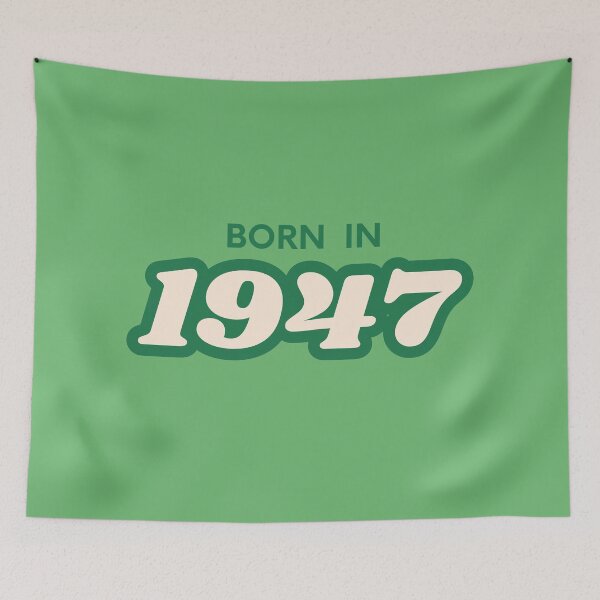 Item preview, Born In 1947 designed and sold by ArtCraftLab.