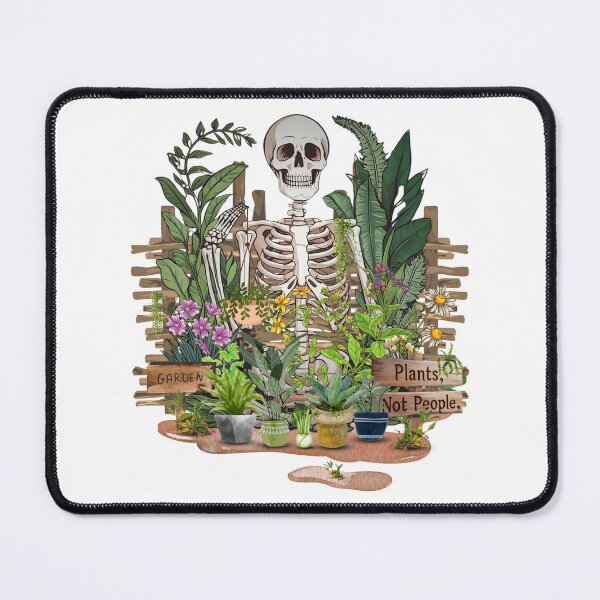 Item preview, Plant Lover Skeleton Design - Plants Not People designed and sold by CasmariaOnlineShop -.