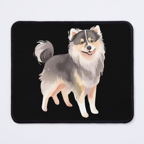 Item preview, Watercolour Finnish Lapphund designed and sold by TheresaNicole.