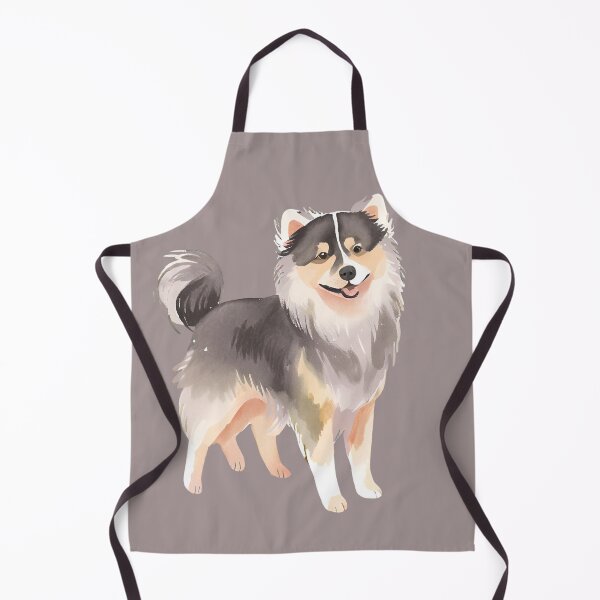 Item preview, Watercolour Finnish Lapphund designed and sold by TheresaNicole.