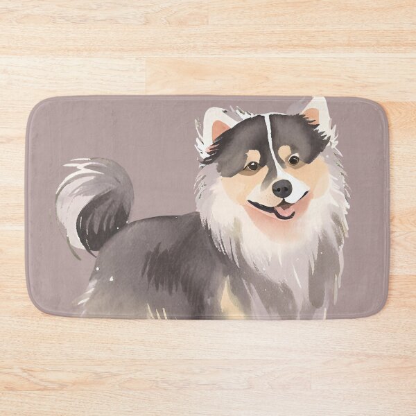 Item preview, Watercolour Finnish Lapphund designed and sold by TheresaNicole.