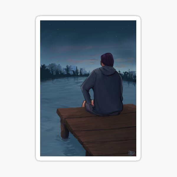Aperçu de l'œuvre Le quai de Shane créée et vendue par PhillyPaints.