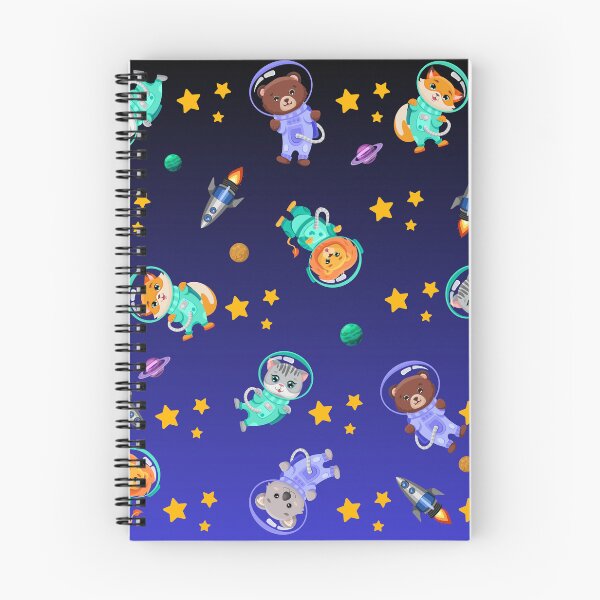 Item preview, space, cat, bear cub, lion cub, fox cub, koala, space astronaut. designed and sold by Oksanka21.