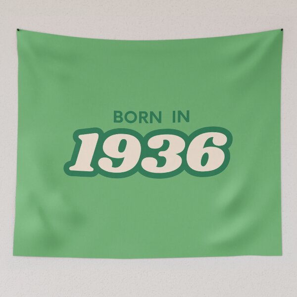 Item preview, Born In 1936 designed and sold by ArtCraftLab.