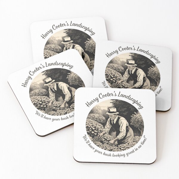 Item preview, Harry Cooter's Landscaping, we'll have your bush looking great in no time! designed and sold by NicMacTees.