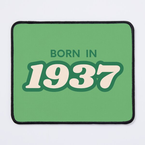 Item preview, Born In 1937 designed and sold by ArtCraftLab.