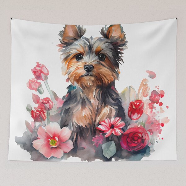 Item preview, Yorkshire Terrier  dog designed and sold by Paradise-Vibes.