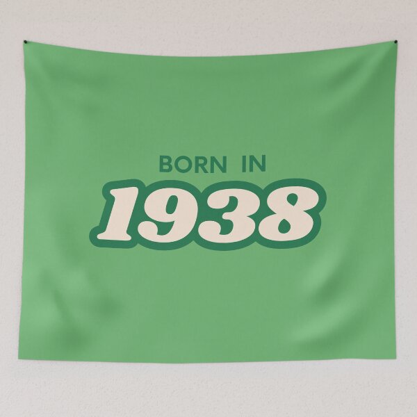 Item preview, Born In 1938 designed and sold by ArtCraftLab.