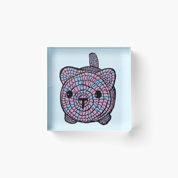 Item preview, Amigurumi Crochet Kitty Drawing designed and sold by DestructoKitty.