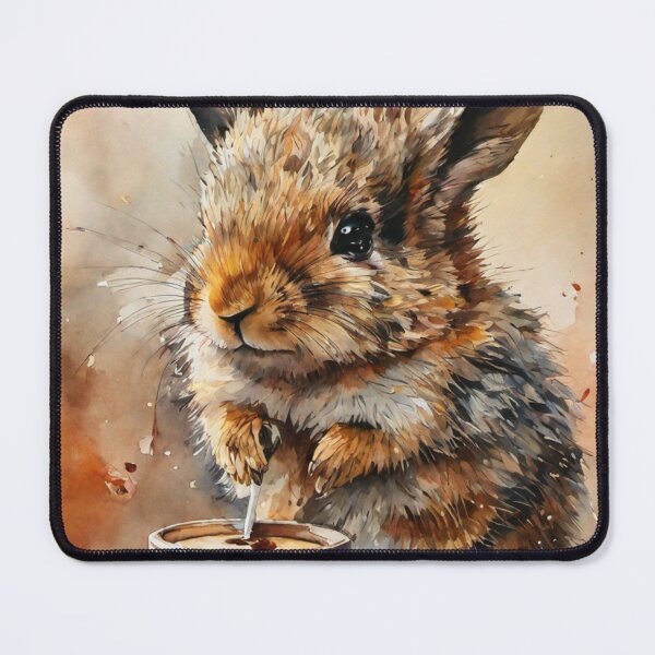 Item preview, Cute Little Animal with a Cup of Coffee designed and sold by Megaera8.