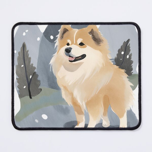 Item preview, Watercolour Finnish Lapphund designed and sold by TheresaNicole.